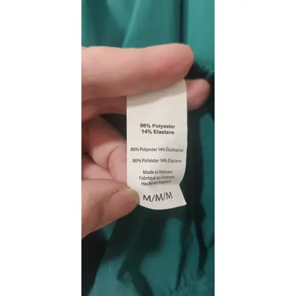 Beyond Yoga In Stride Half Zip Pullover Emerald Green Size M Active Athletic - Picture 6 of 9